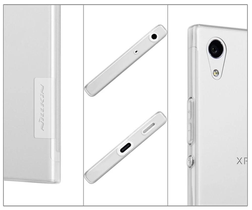 Sony Xperia XA1 vāciņš caurspīdīgs TPU 