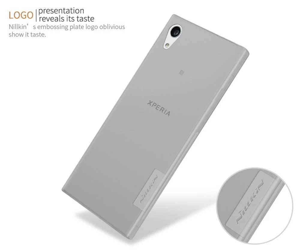 Sony Xperia XA1 чехол прозрачный TPU 