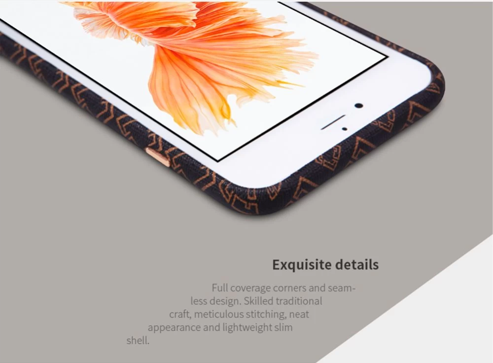Apple iPhone 7 Plus ümbris pruun Nillkin Oger 