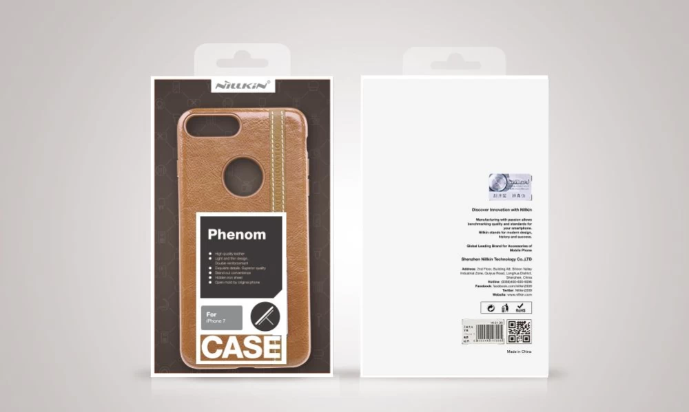 Apple iPhone 7 Plus suojakuori ruskea Nillkin Phenom 