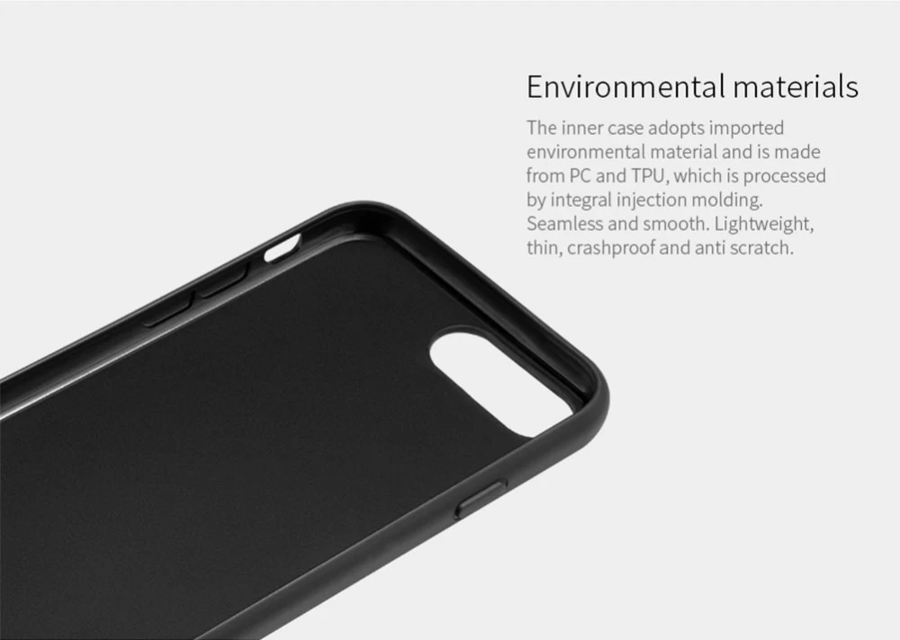 Apple iPhone 7 Plus suojakuori kultainen Nillkin Lensen 