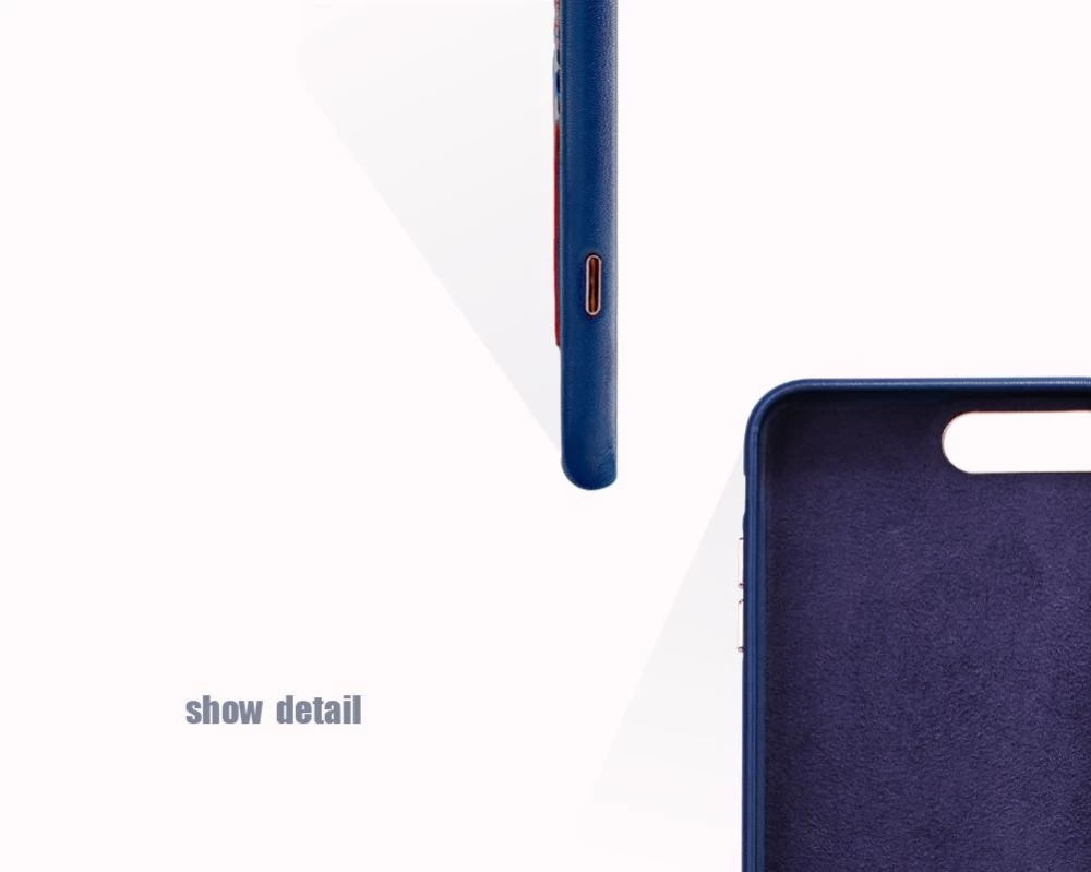 Apple iPhone 7 Plus dėklas mėlyna Nillkin Brocade  Iphone