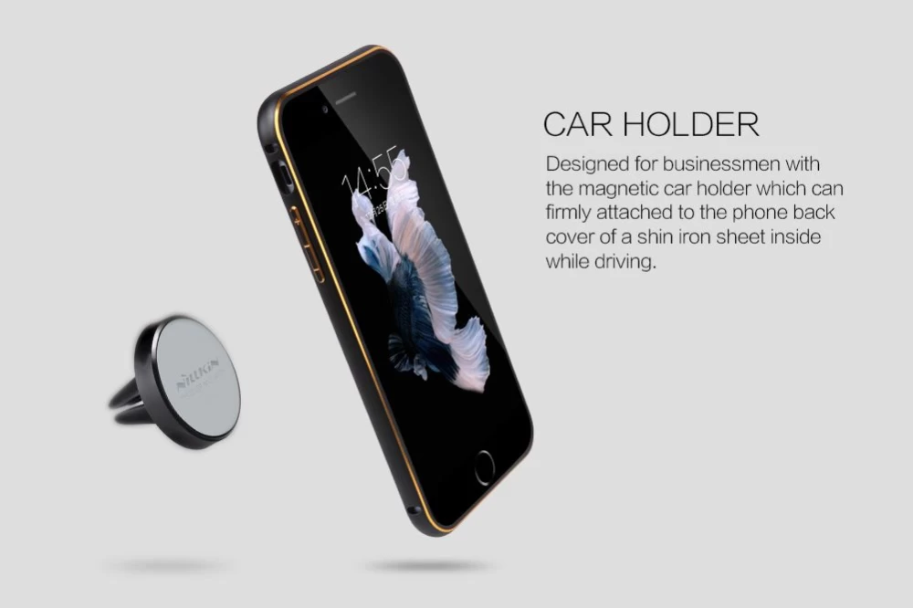Apple iPhone 6 Plus suojakuori musta Nillkin Car Holder/Protection 