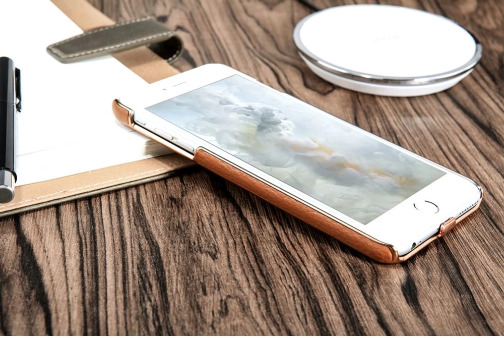Apple iPhone 6 Plus skal svart Nillkin N-JARL Wireless Charging Receiver 