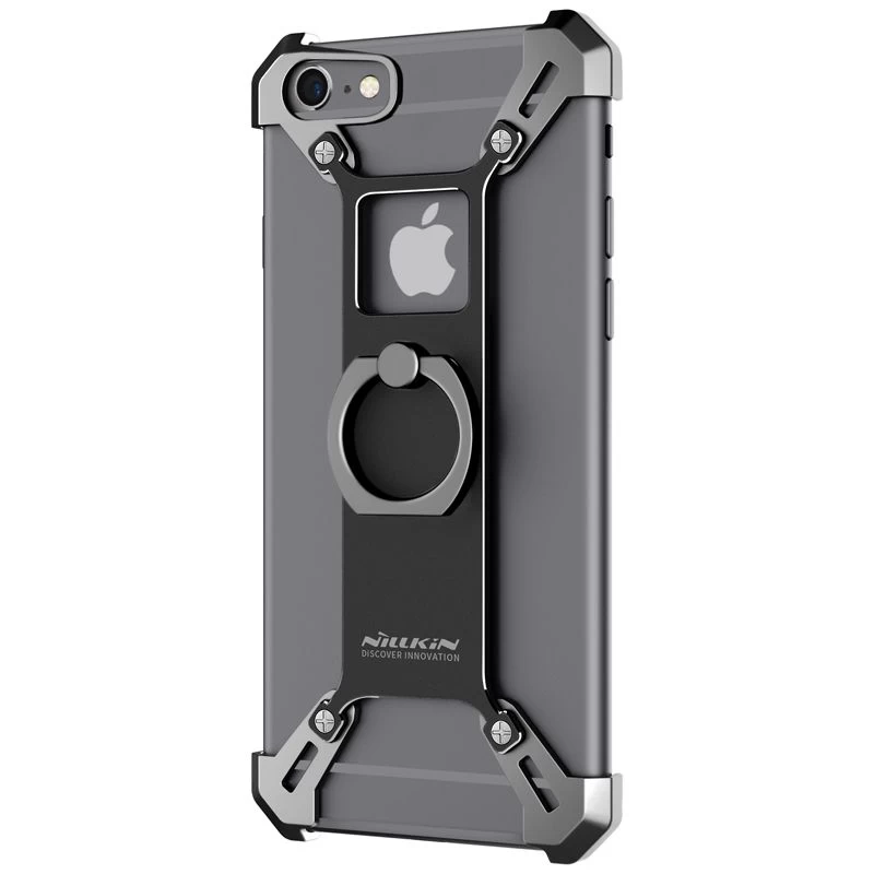 Apple iPhone 6 Plus case black Nillkin Barde Metal with Ring