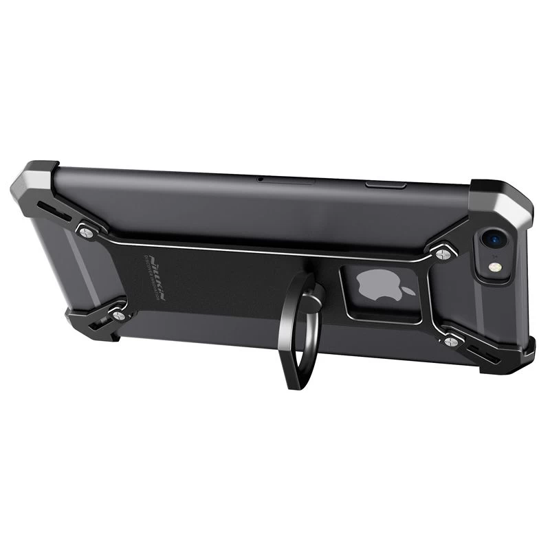Apple iPhone 6 Plus case black Nillkin Barde Metal with Ring