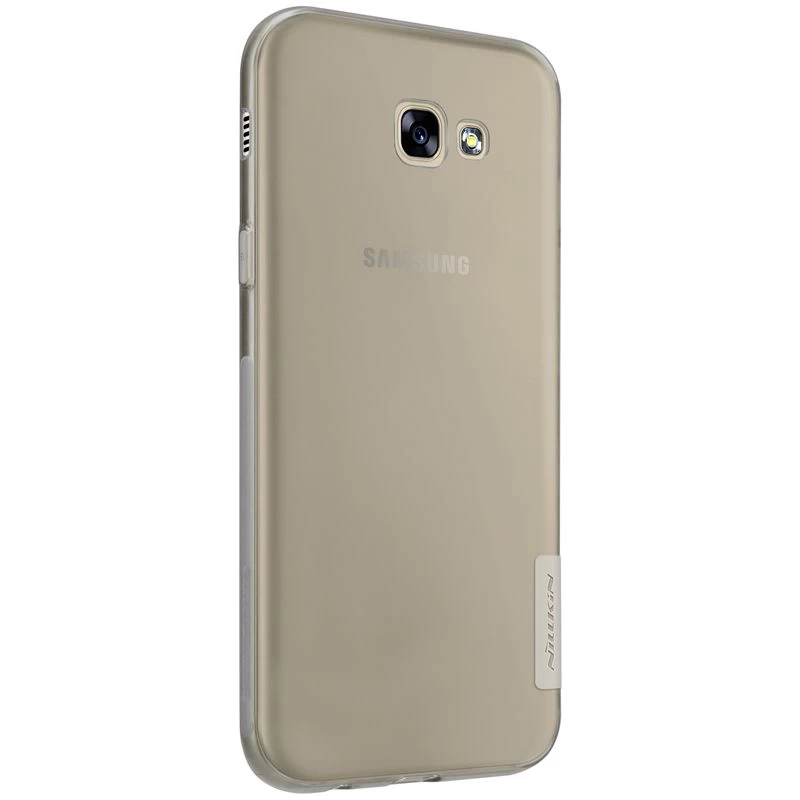 Samsung Galaxy A3 (2017) vāciņš caurspīdīgs pelēks Nillkin TPU
