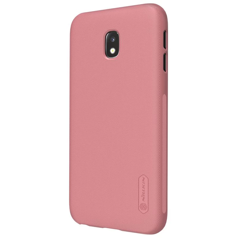 Samsung Galaxy J3 (2017) vāciņš rozā zelta Nillkin Super Frosted Shield