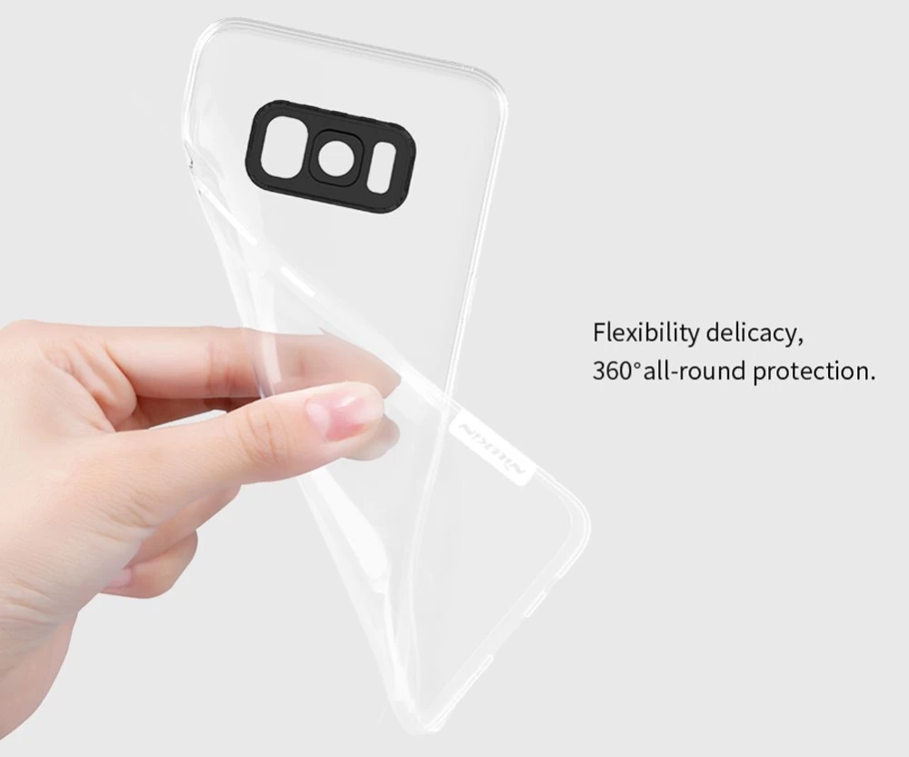 Samsung Galaxy S8 Plus dėklas skaidrus TPU 