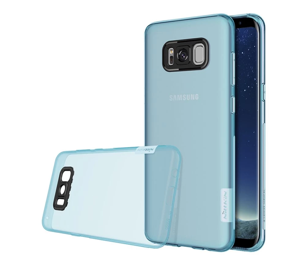 Samsung Galaxy S8 Plus skal genomskinlig rosa TPU 