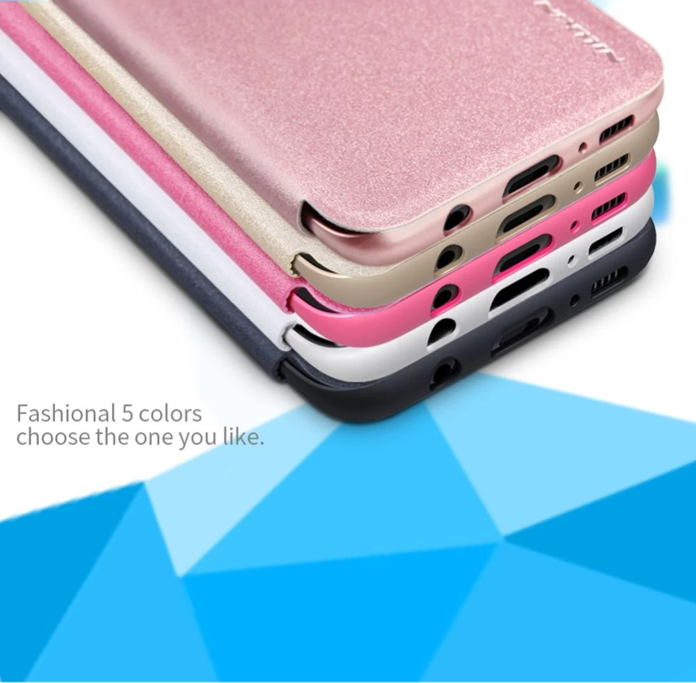 Samsung Galaxy S8 Plus dėklas rožinis Sparkle Leather 