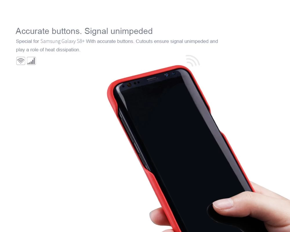 Samsung Galaxy S8 Plus ümbris punane Brocade 