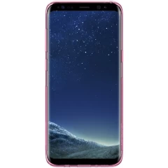 Samsung Galaxy S8 Plus ümbris läbipaistev-roosa TPU 