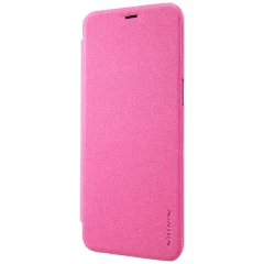 Samsung Galaxy S8 Plus чехол розовый Sparkle Leather 