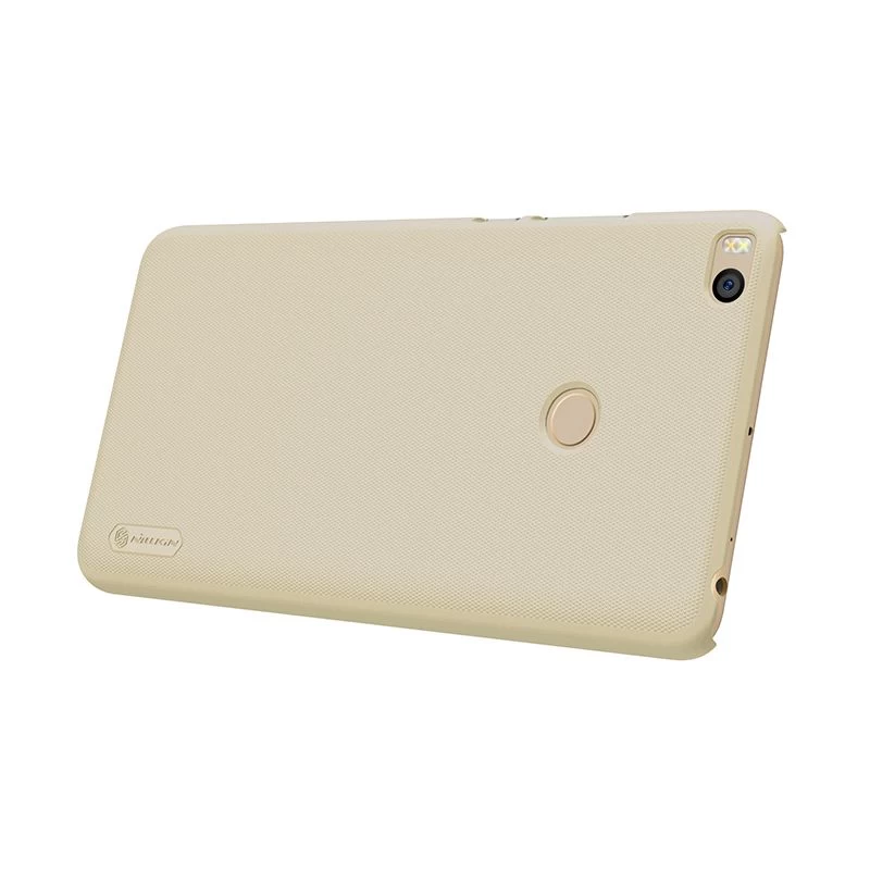 Xiaomi Mi Max 2 case golden Super Frosted Shield