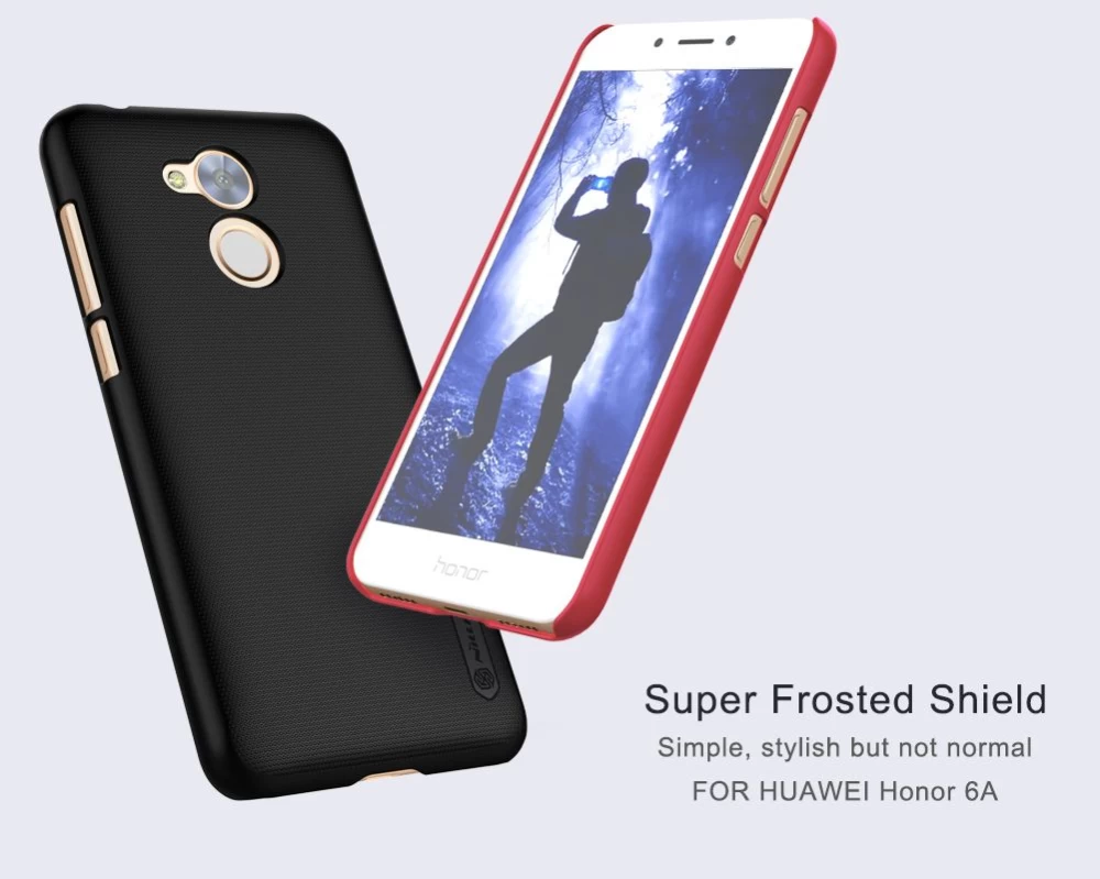 Honor 6A vāciņš sarkans Super Frosted Shield  Huawei
