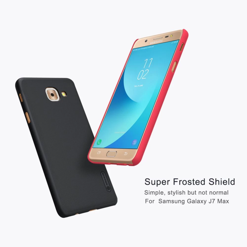 Samsung Galaxy J7 Max (2017) dėklas auksinis Nillkin Super Frosted Shield 