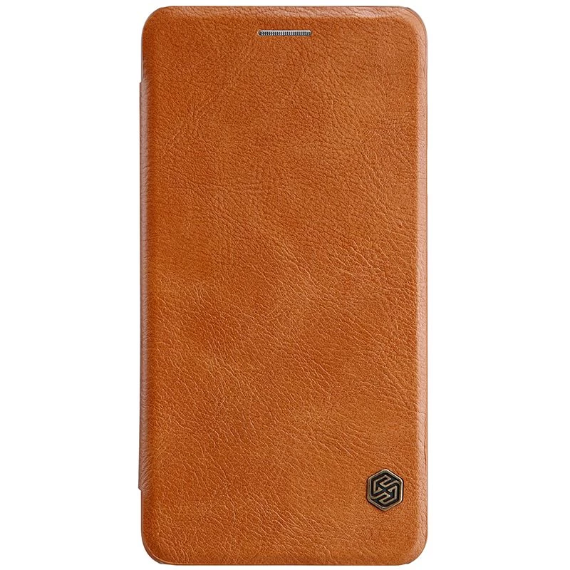 Samsung Galaxy J7 Max (2017) maciņš brūns Nillkin Qin Leather