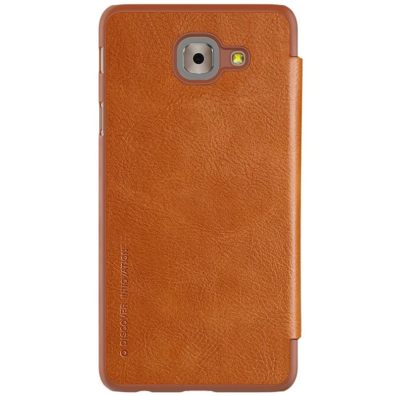 Samsung Galaxy J7 Max (2017) maciņš brūns Nillkin Qin Leather