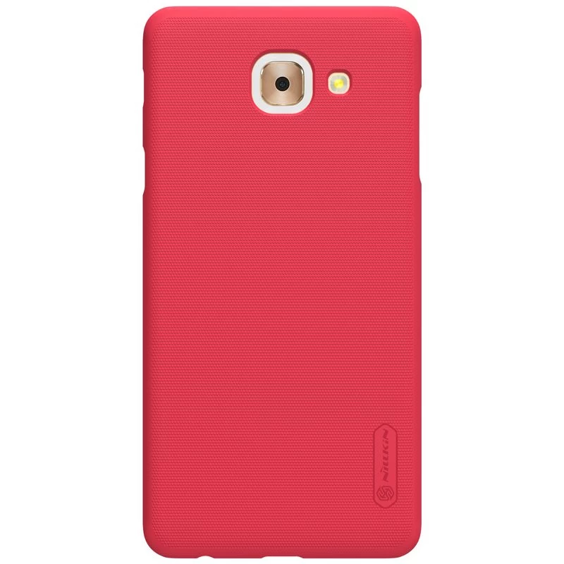 Samsung Galaxy J7 Max (2017) vāciņš sarkans Nillkin Super Frosted Shield