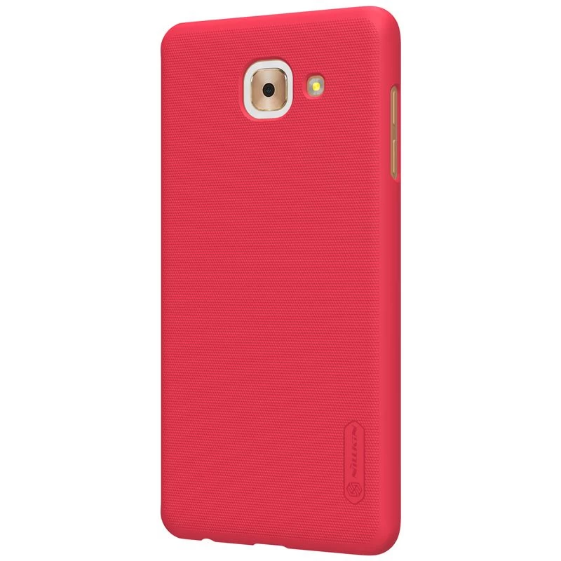 Samsung Galaxy J7 Max (2017) vāciņš sarkans Nillkin Super Frosted Shield