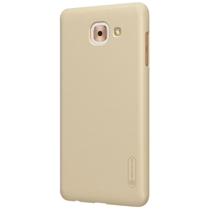Samsung Galaxy J7 Max (2017) case golden Nillkin Super Frosted Shield