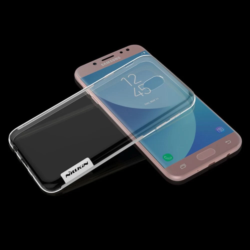 Samsung Galaxy J5 (2017) skal transparent grå Nillkin TPU 