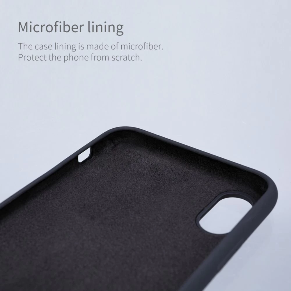 Apple iPhone X suojakuori pinkki Nillkin Flex II