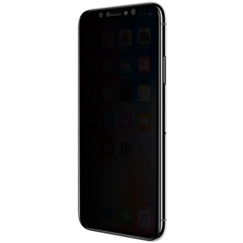 Apple iPhone X защитное стекло черный Nillkin 3D AP+MAX Tempered Glass