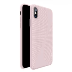 Apple iPhone X suojakuori pinkki Nillkin Flex II
