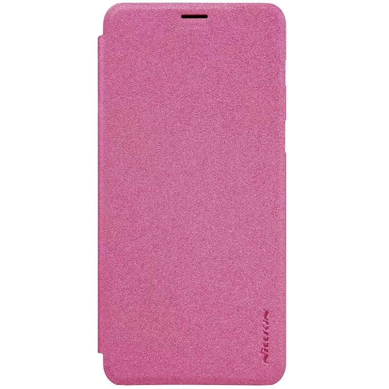 Samsung Galaxy A8 Plus maciņš rozā Nillkin Sparkle Leather