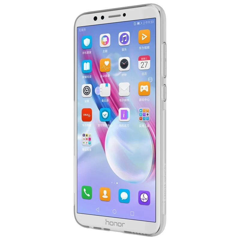 Honor 9 Lite vāciņš caurspīdīgs TPU Huawei