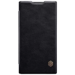 Sony Xperia L2 kaaned must Qin Leather 
