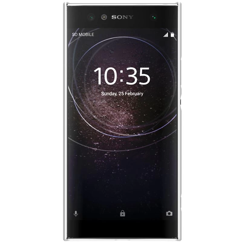 Sony Xperia XA2 Ultra dėklas baltas Super Frosted Shield