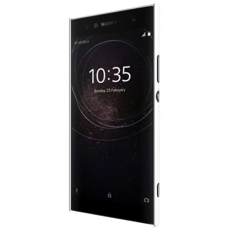 Sony Xperia XA2 Ultra dėklas baltas Super Frosted Shield