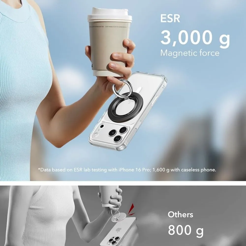 Puhelintarvikkeet Magnetic Plate ESR MAGNETIC 360 HALOLOCK MAGSAFE PHONE RING 