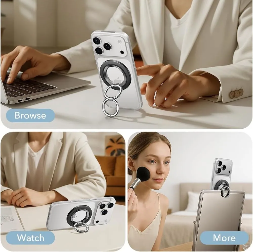 Puhelintarvikkeet Magnetic Plate ESR MAGNETIC 360 HALOLOCK MAGSAFE PHONE RING 