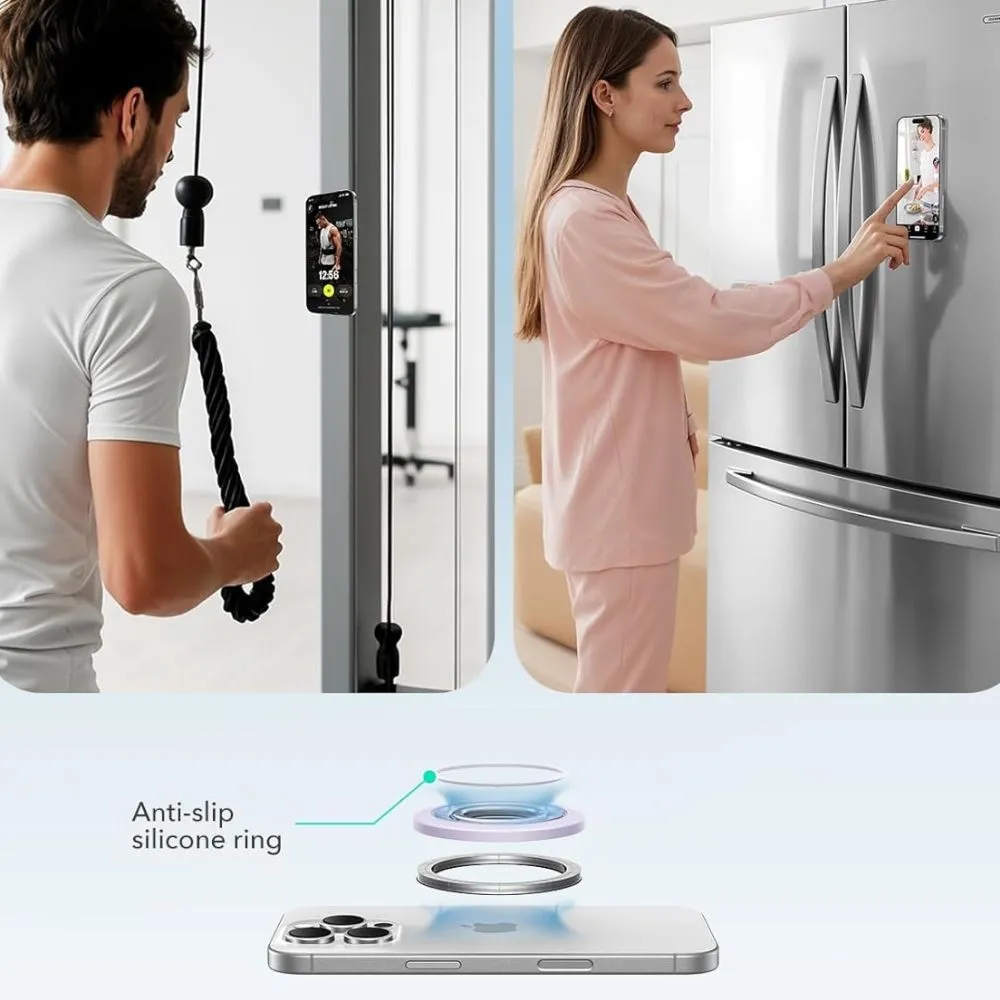 Puhelintarvikkeet Magnetic Plate ESR MAGNETIC 360 HALOLOCK MAGSAFE PHONE RING 