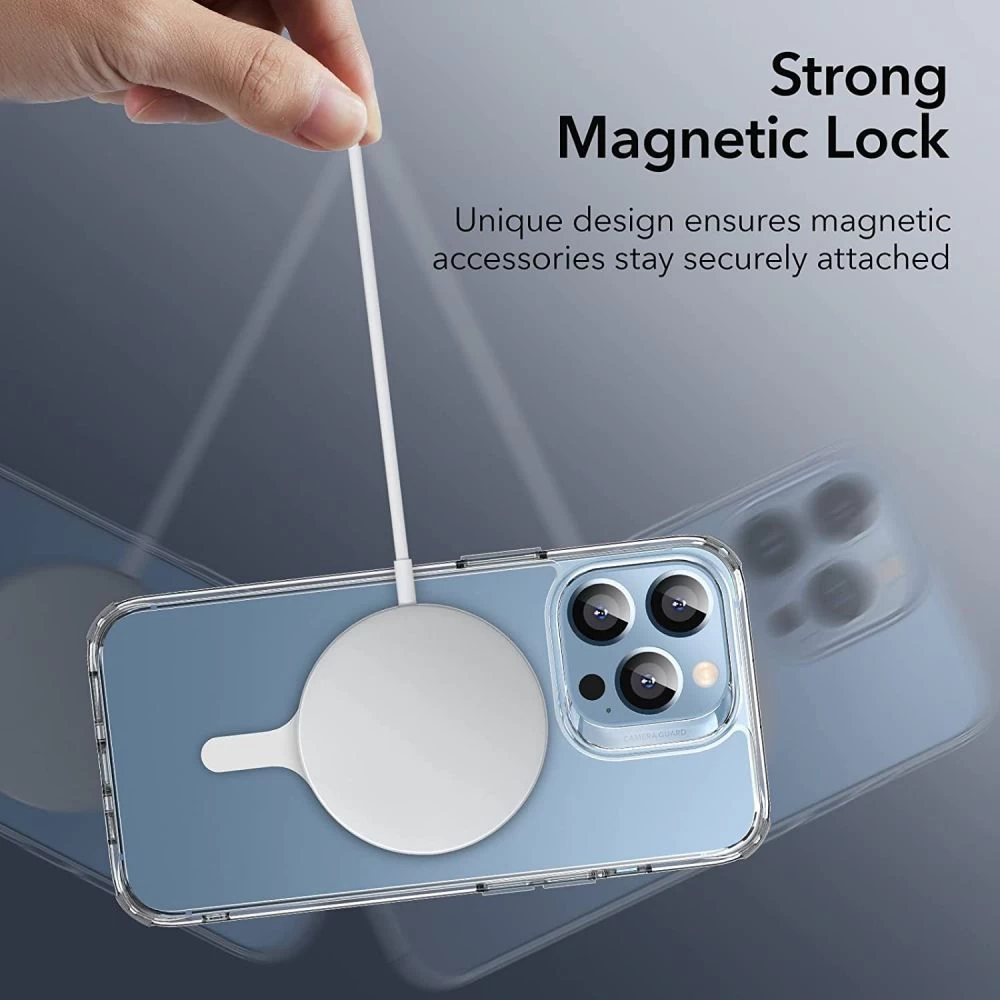 Tarvikud Magnetic Plate ESR HaloLock MagSafe Universal Ring 2-pack  valge
