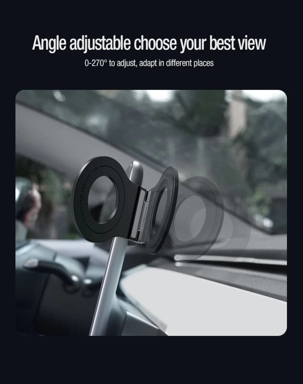 Tarvikud Magnetic Plate NILLKIN SNAPFLEX MAGNETIC MOUNT (SNAPLINK AIR STICKER)  must