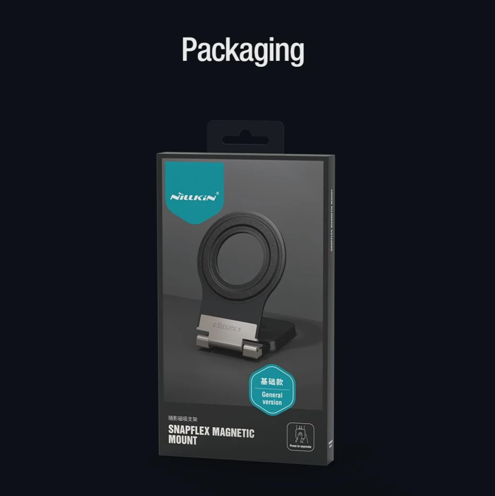 Tarvikud Magnetic Plate NILLKIN SNAPFLEX MAGNETIC MOUNT (SNAPLINK AIR STICKER)  must