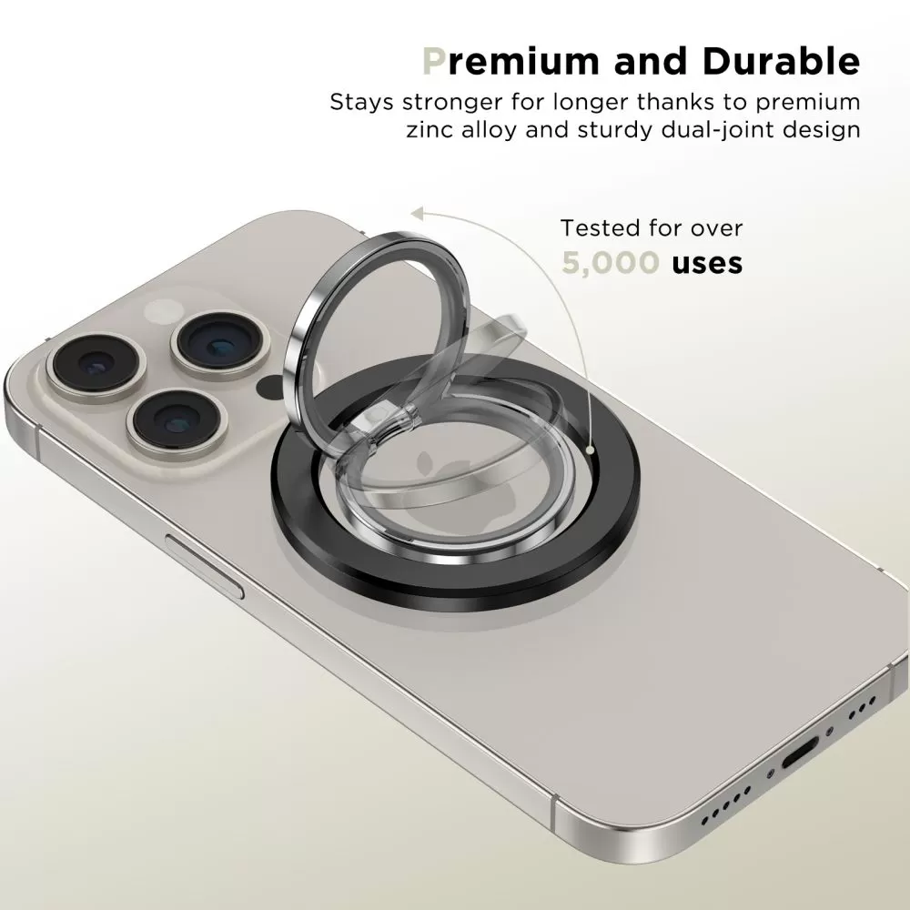 Accessories Magnetic Plate TECH-PROTECT MMR300 MAGSAFE PHONE RING  black