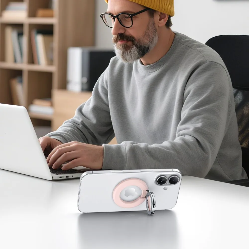 Magnetic Plate TECH-PROTECT MMR500 MAGNETIC MAGSAFE PHONE RING rozā