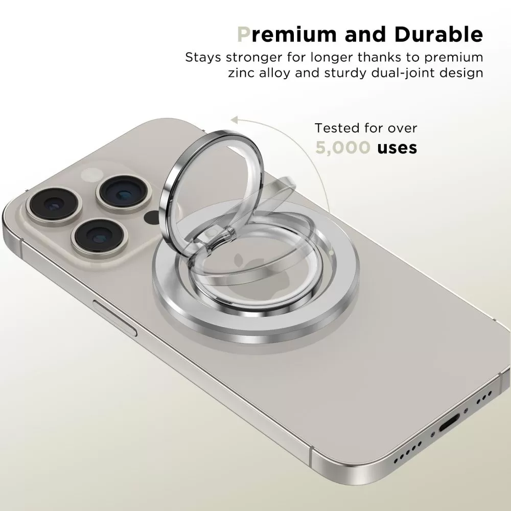 Tarvikud Magnetic Plate TECH-PROTECT MMR300 MAGSAFE PHONE RING  hõbe