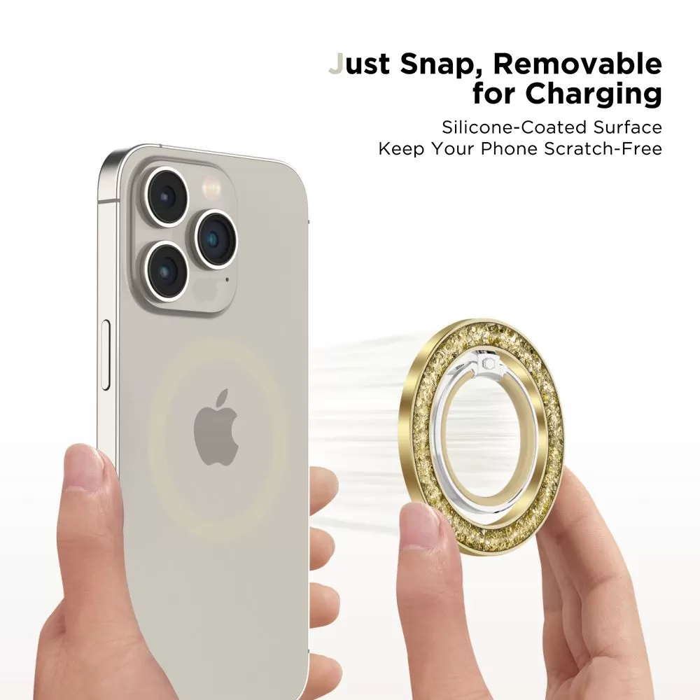 Tarvikud Magnetic Plate TECH-PROTECT MMR200 MAGSAFE PHONE RING  kuldne