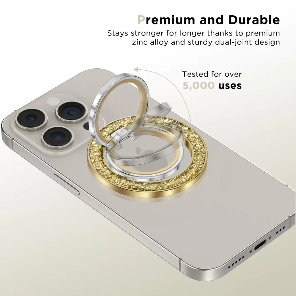 Tarvikud Magnetic Plate TECH-PROTECT MMR200 MAGSAFE PHONE RING  kuldne