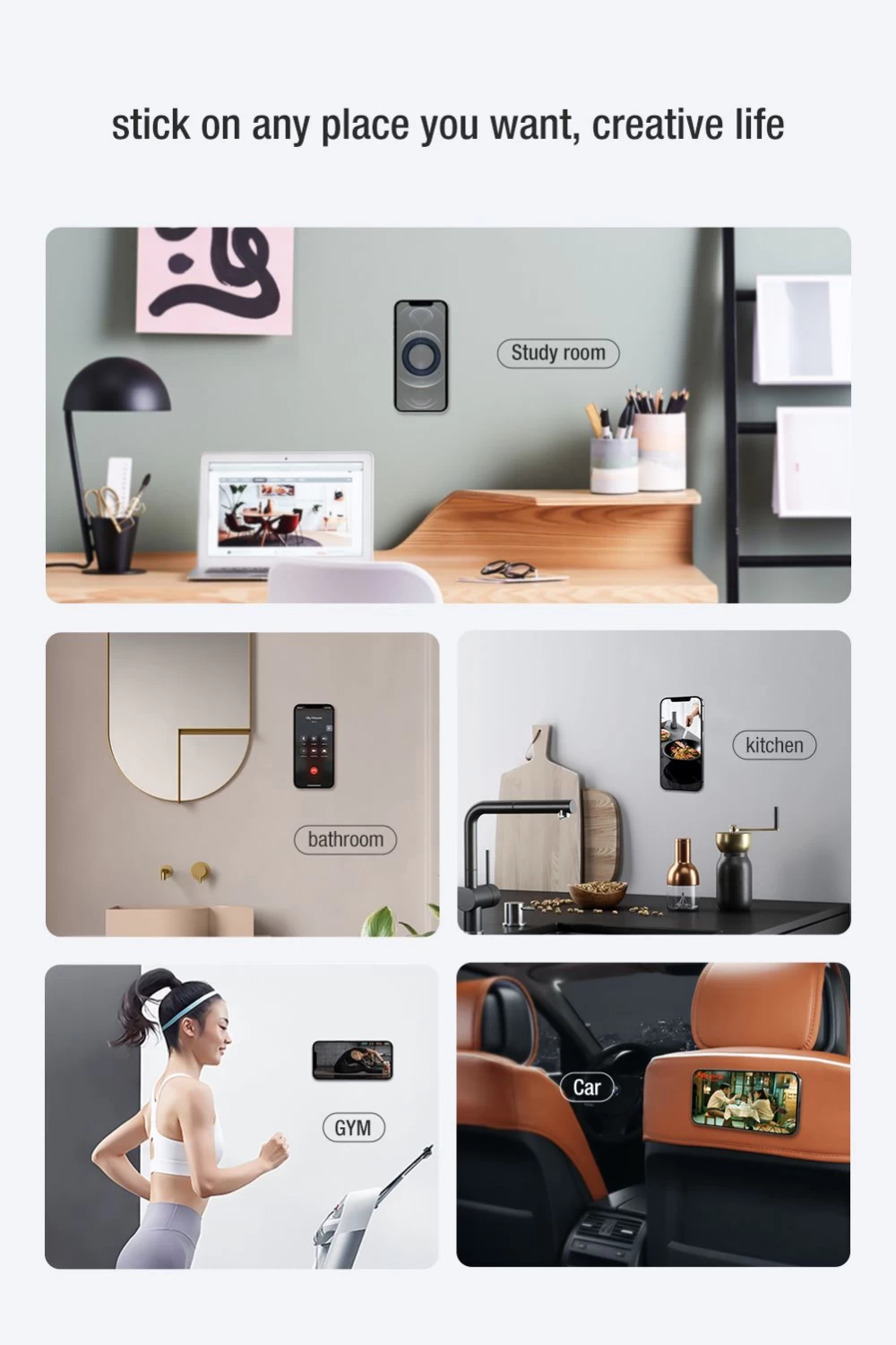 Tarvikud Magnetic Plate Nillkin SnapLink Sticker  sinine