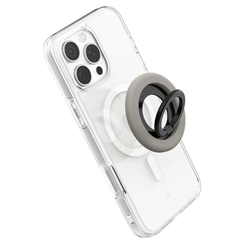 Tillbehör Magnetic Plate SPIGEN NANO POP MAGSAFE PHONE RING grå