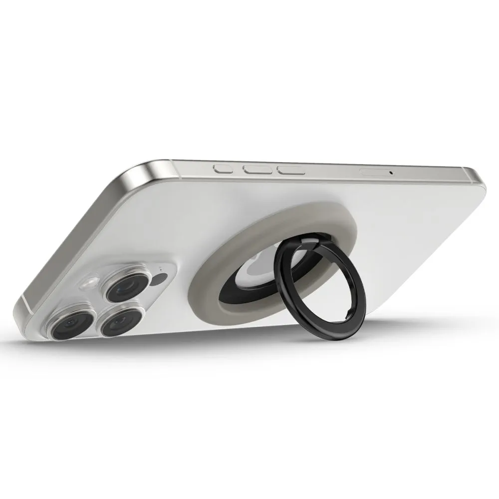Tillbehör Magnetic Plate SPIGEN NANO POP MAGSAFE PHONE RING grå