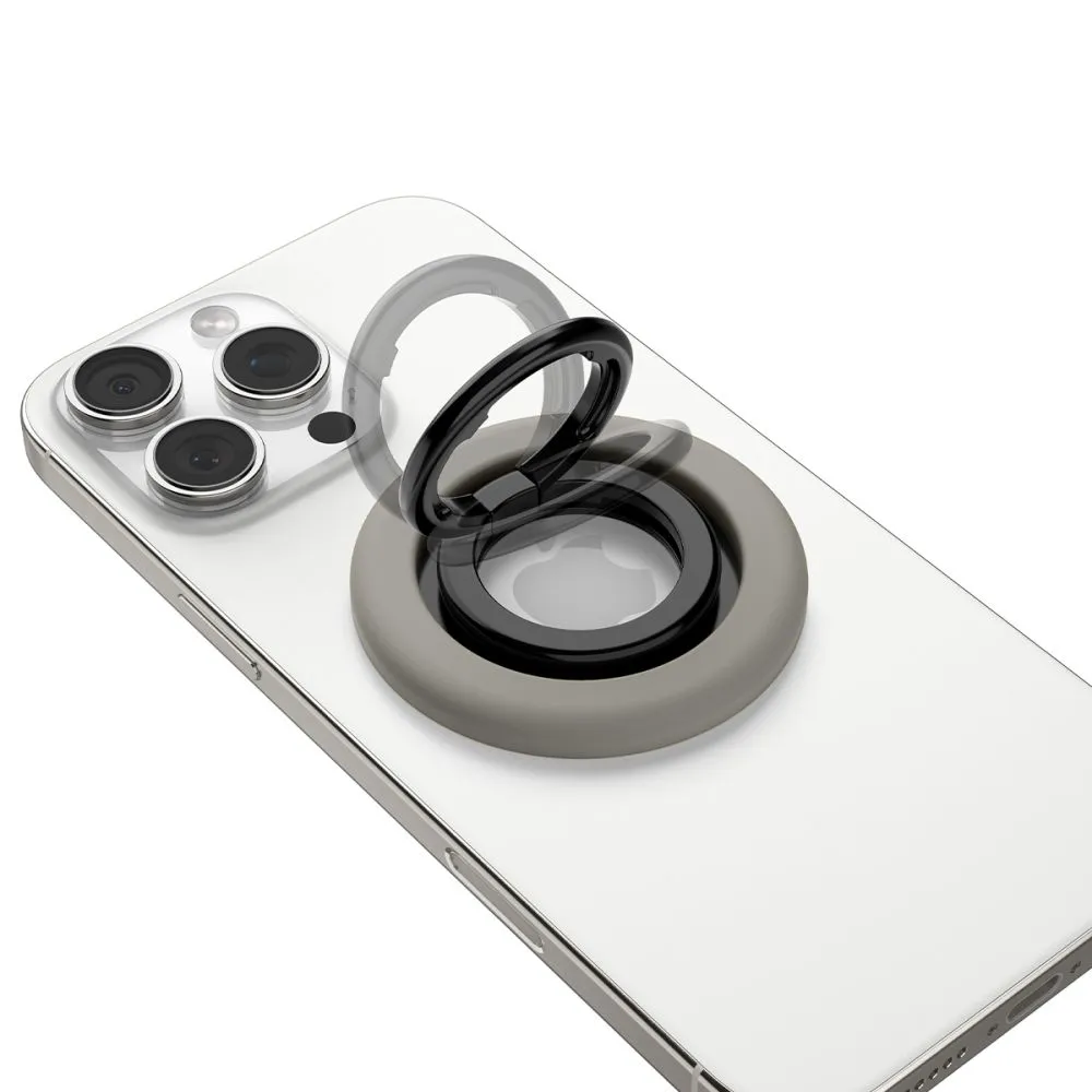 Tillbehör Magnetic Plate SPIGEN NANO POP MAGSAFE PHONE RING grå